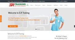 Desktop Screenshot of ertraining.ie